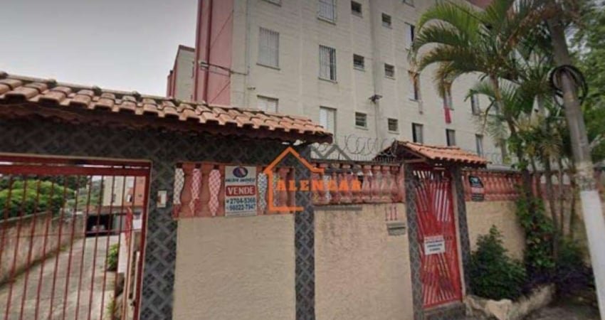 Apartamento com 2 dormitórios à venda, 52 m² por R$ 187.000,00 - Conjunto Habitacional Teotonio Vilela - São Paulo/SP