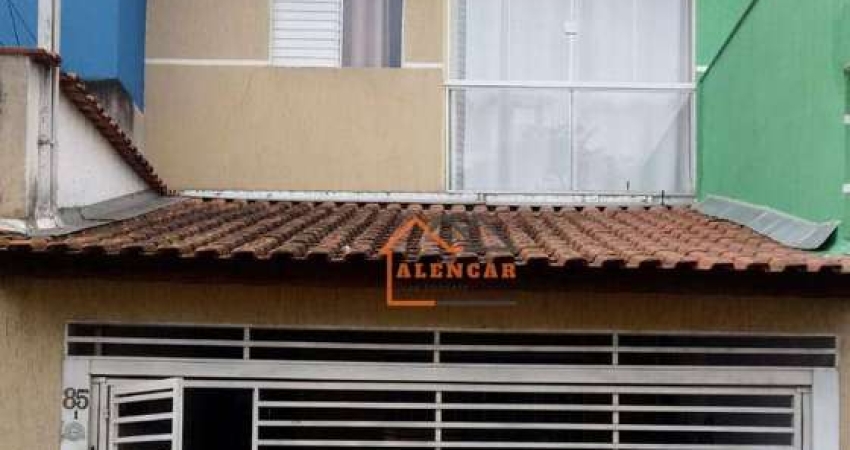 Sobrado com 3 dormitórios à venda, 93 m² por R$ 455.000,00 - Santo André - Santo André/SP