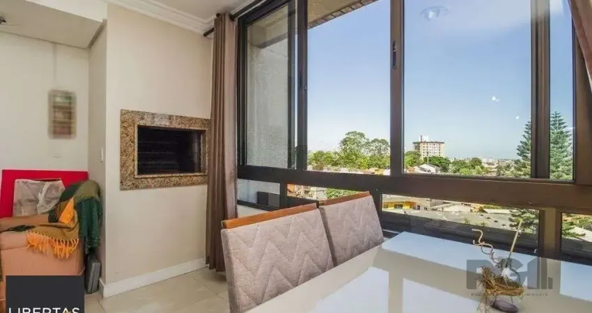 Excelente apartamento de 107 m² com 3 dormitórios e 2 vagas cobertas.