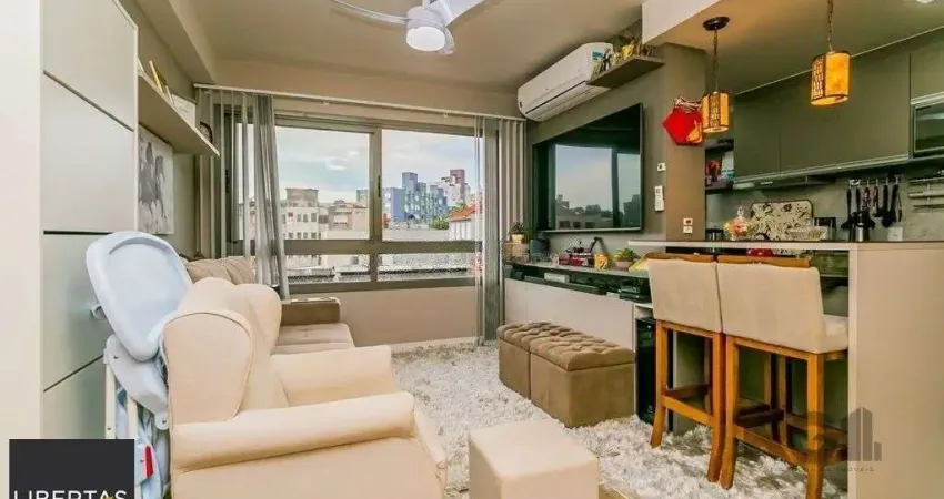 Excelente apartamento de 58m² com 02 dormitórios e 1 vaga de garagem.