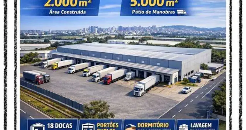 Barracão / Galpão / Depósito para alugar na Avenida Plínio Kroeff, Sarandi, Porto Alegre