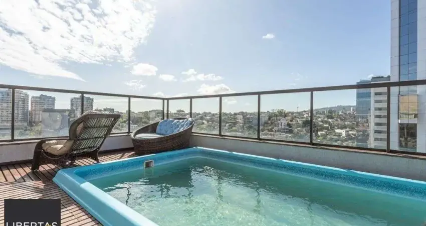 Cobertura com 3 quartos à venda na Avenida General Barreto Viana, 1175, Chácara das Pedras, Porto Alegre