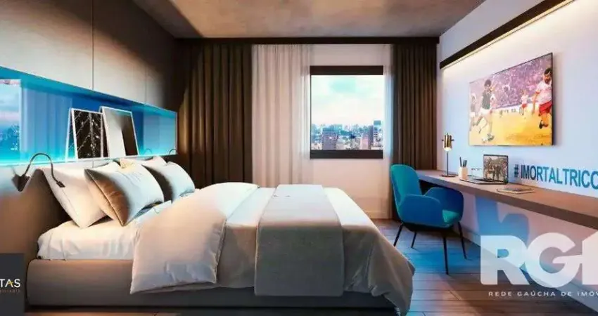 Flat com 1 quarto à venda na Rua Doutor Timóteo, 577, Moinhos de Vento, Porto Alegre