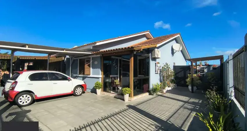 Belissima casa terrea de esquina, 3 dormitorios, semi mobiliada e com piscina, no Loteamento Moradas do Sul