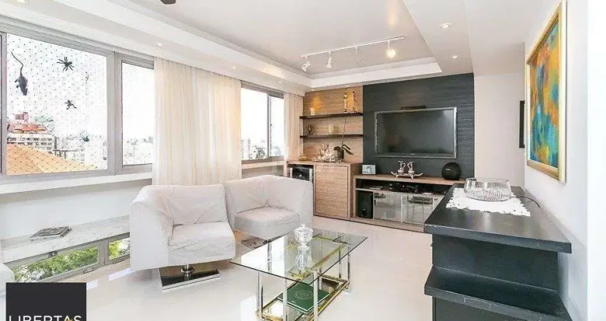 Apartamento para Venda - 110.55m², 3 dormitórios, sendo 2 suites, 1 vaga - Petrópolis