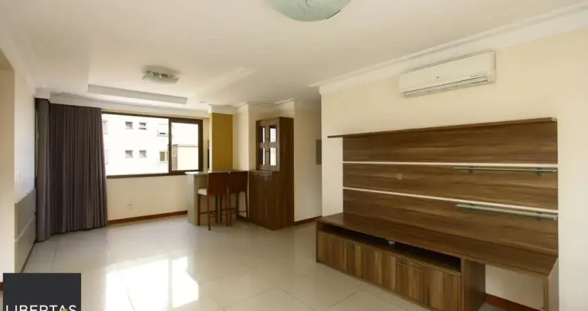 Apartamento 02 dormitórios semi mobiliado 74 m2 02 garagens