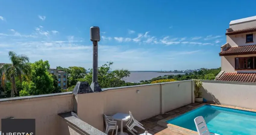 Casa em condomínio fechado com 3 quartos à venda na Avenida Jacuí, 700, Cristal, Porto Alegre