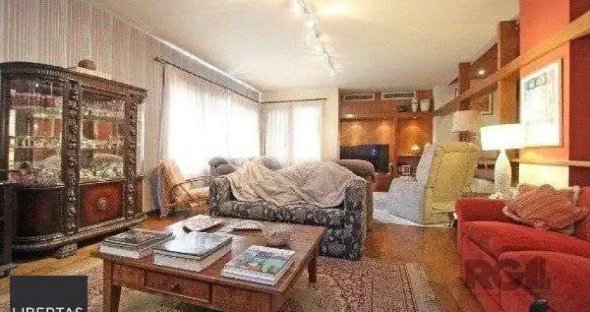 Vende-se amplo apartamento 3 dorm c/ suíte, 2 vagas cobertas, dependência completa, living com sacada - 233m² - Moinhos de Vento