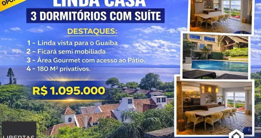 Casa em condomínio fechado com 3 quartos à venda na Rua Professor Xavier Simões, 495, Sétimo Céu, Porto Alegre