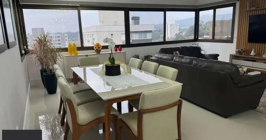 Apartamento semi-mobiliado, 3 dormitórios e 2 vagas no Jardim Planalto