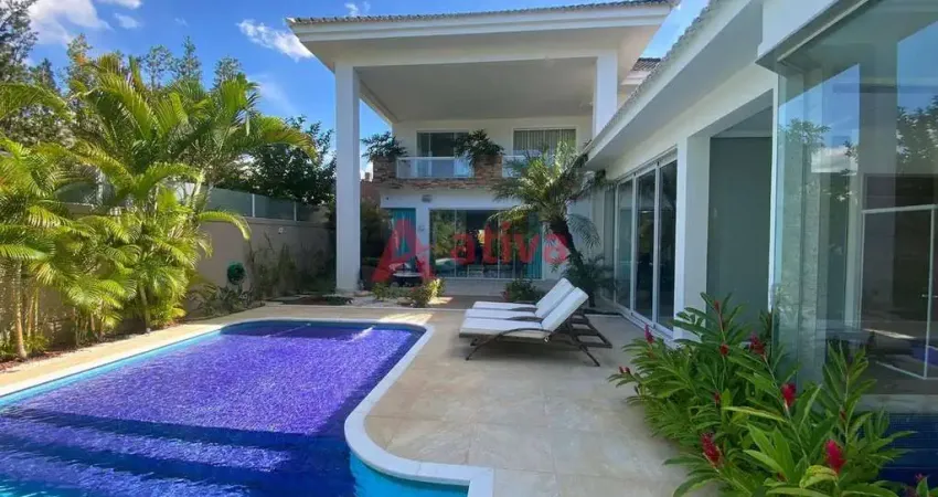 Casa com 6 suítes a venda no Condomínio Quintas do Rio