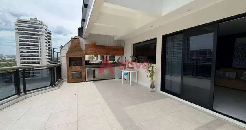 Cobertura em condomínio resort frente mar na barra da tijuca rio de janeiro.