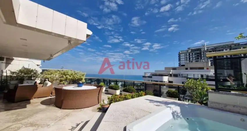 Cobertura duplex com 5 quartos no condomínio WaterWays