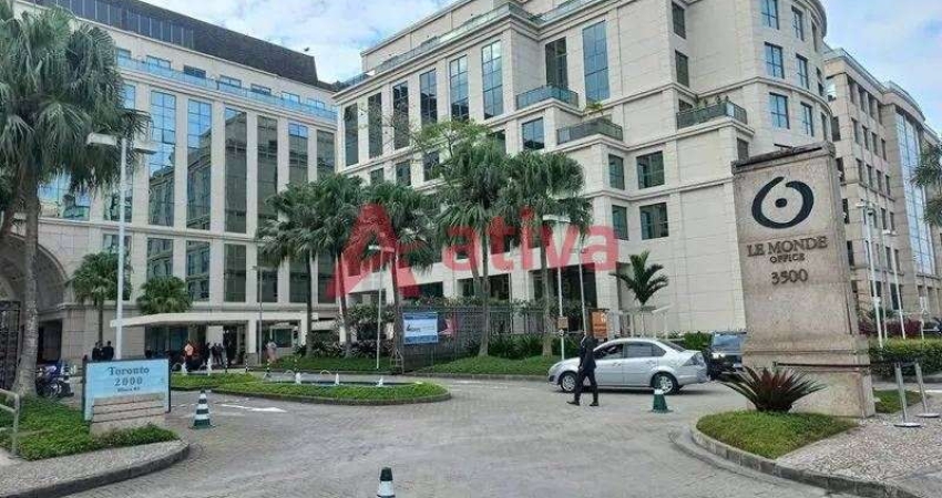 Sala com 36m² a venda no Condomínio Le Monde Office na Barra da Tijuca