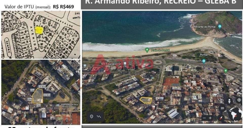 Terreno à venda ou aluguel no Recreio dos Bandeirantes