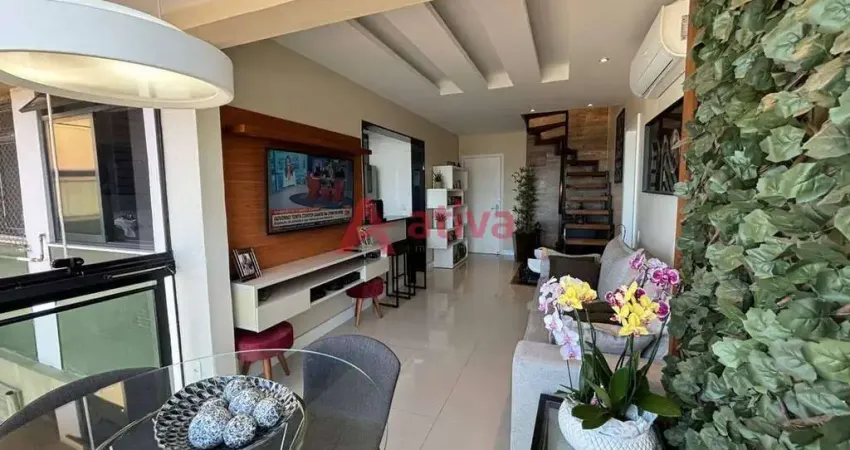 Cobertura com 2 quartos a venda no condomínio barra bella na avenida lúcio costa - barra da tijuca - rio de janeiro