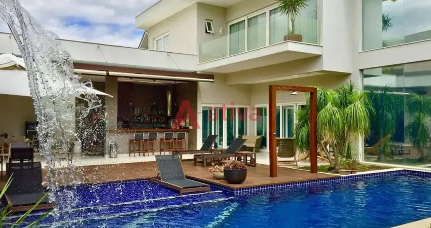 Casa com 5 suítes para venda no condomínio santa mônica jardins