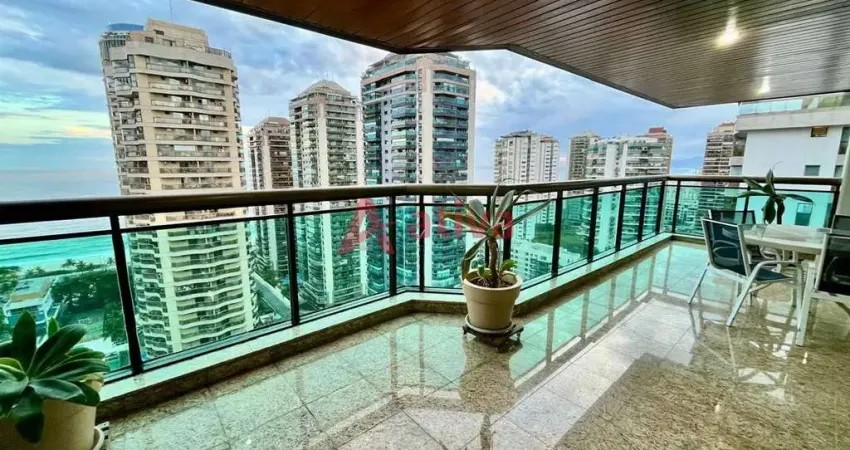 Apartamento com 4 quartos a venda no condomínio ilha de cozumel - avenida lúcio costa - barra da tijuca