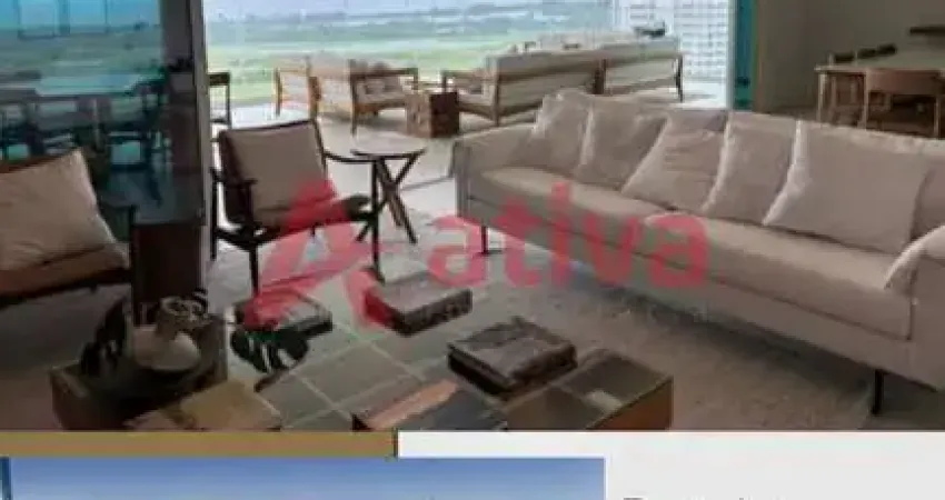 Apartamento porteira fechada no riserva golf, 4 suítes e vista deslumbrante