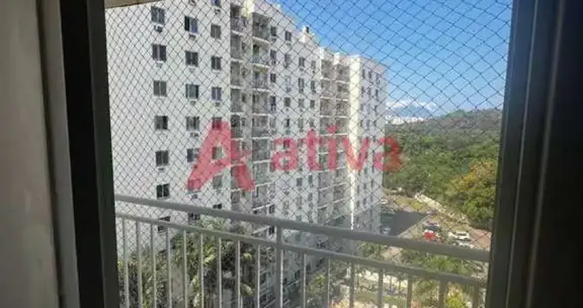 Apartamento com 2 quartos para alugar no condomínio rota do sol - jacarepaguá - camorim