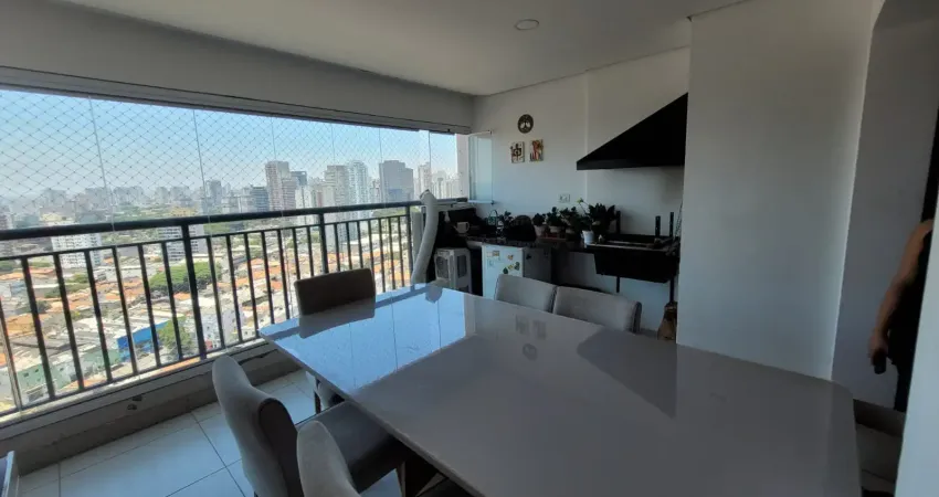 Oportunidade! apartamento de 106m² - 3 suítes - lavabo - varanda gourmet - tatuapé - sp