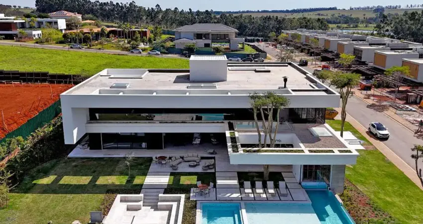 Fazenda da grama - residência contemporânea na fazenda da grama em itupeva