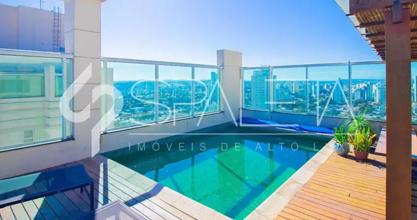 Citta Di Firenze - Apartamento cobertura com 360 m² e 4 suítes para locação no condomínio Cittá Di Firenze, Jardim Ana Maria em Jundiaí.