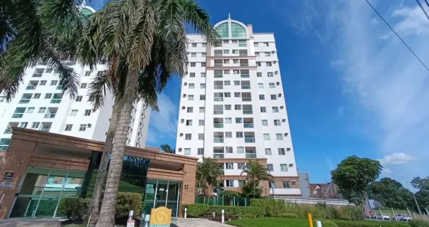 Apartamento no anita garibaldi com 2 quarto sendo 1 suíte e sacada com churrasqueira e 1 vaga de garagem.