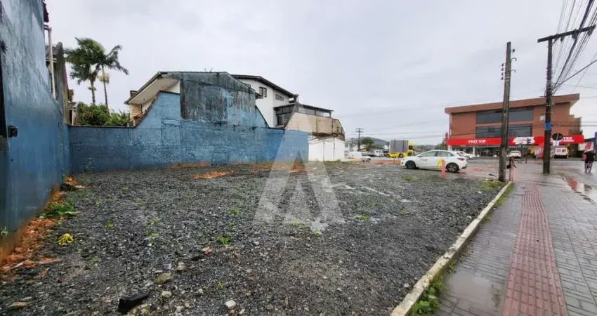 Terreno para alugar, 500.00 m2 por r$4000.00  - vila nova - joinville/