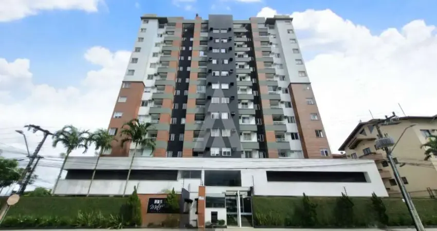 Apartamento com 3 quartos sendo 1 suíte, sacada com churrasqueira e elevador no bairro saguaçu.