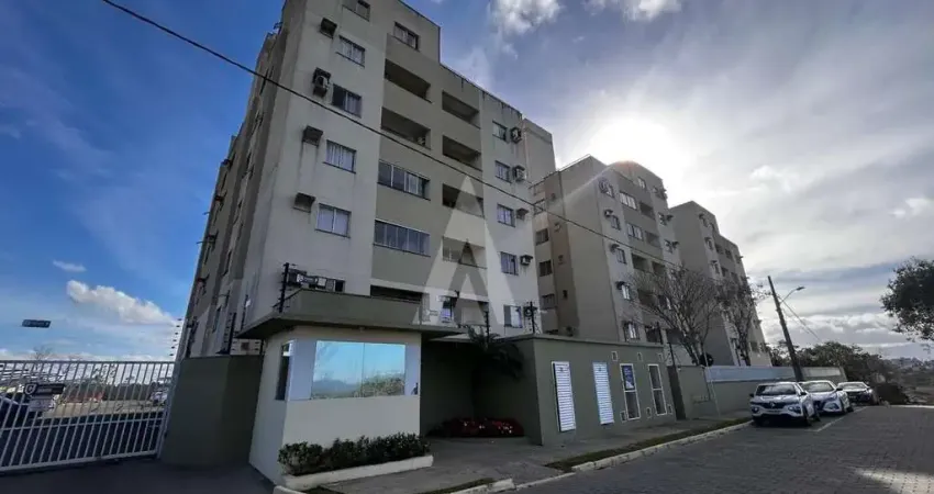 Apartamento novo com 1 quarto, cozinha com armário e sala de estar no bairro jarivatuba.
