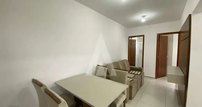 Apartamento semimobiliado com 2 quartos no bairro costa e silva