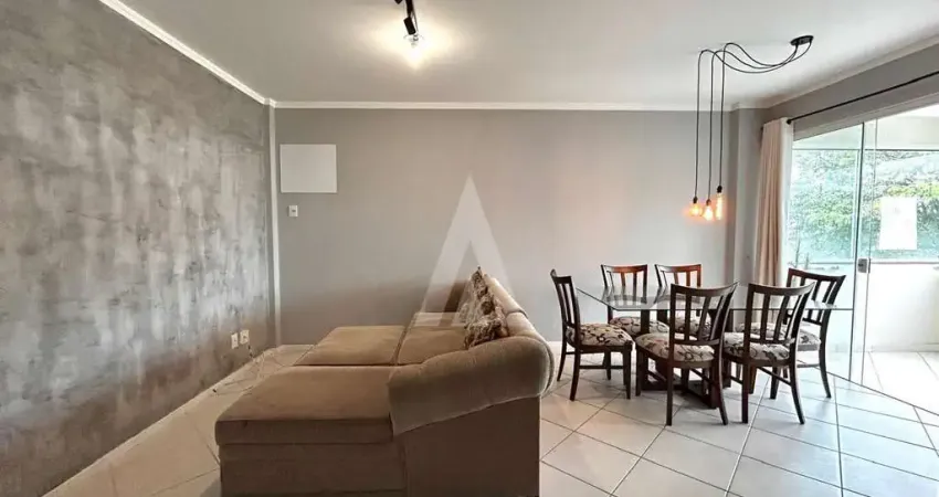 Apartamento semi mobiliado com 3 quartos, sacada com churrasqueira, no bairro bom retiro.