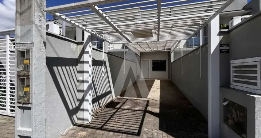 Casa residencial com 2 quartos no centro de araquari, 72.81 m².