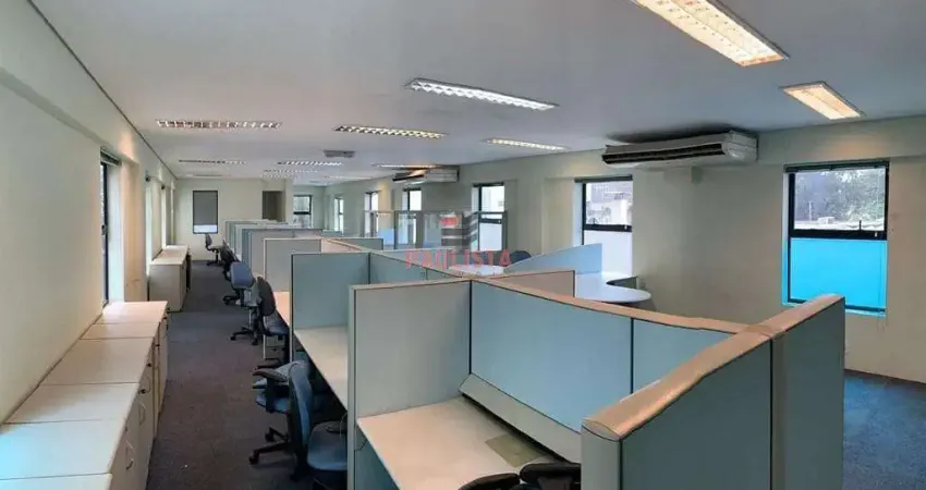 Prédio comercial com 905 m² mobiliado para venda ou locação, 15 vagas, estrutura corporativa comple