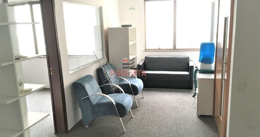 Conjunto Comercial Mobiliado – 2 vagas de garagem.  No Edifício Torre Brigadeiro, Jardim Paulista