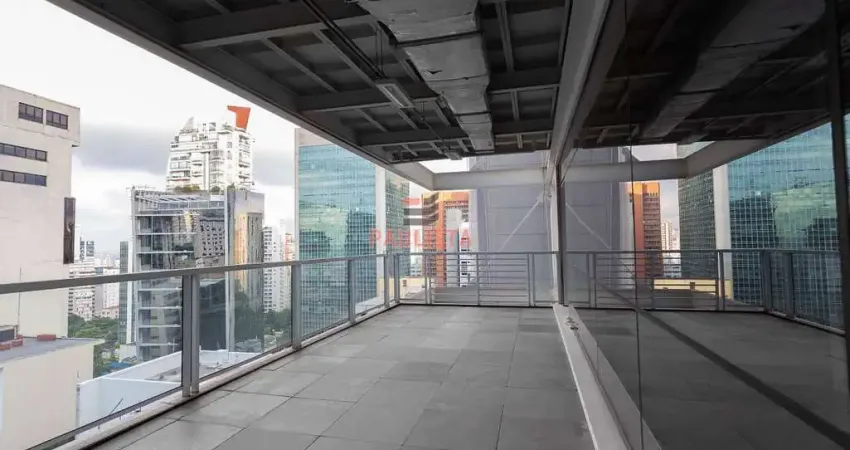 Andar inteiro para locação, 356m², com 4 vagas de garagem, localizado na avenida, bela vista, sp.