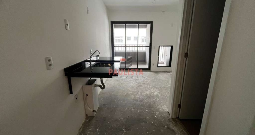 Studio Residencial Novo com Varanda à Venda na Saúde!