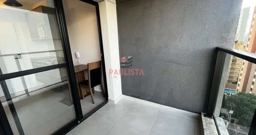 Studio residencial a venda ou locação com varanda, mobiliado, vila mariana, próximo a estação de me