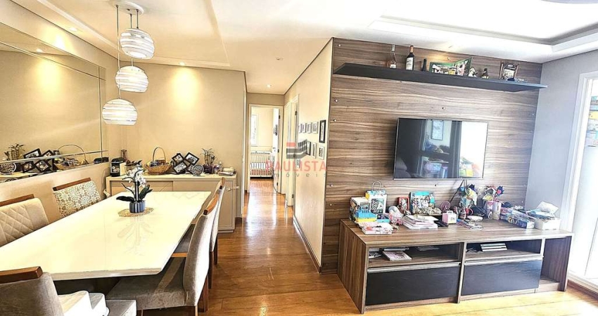 Apartamento à Venda | Mobiliado, 85m², 3 Dormitórios e 2 Vagas – Saúde