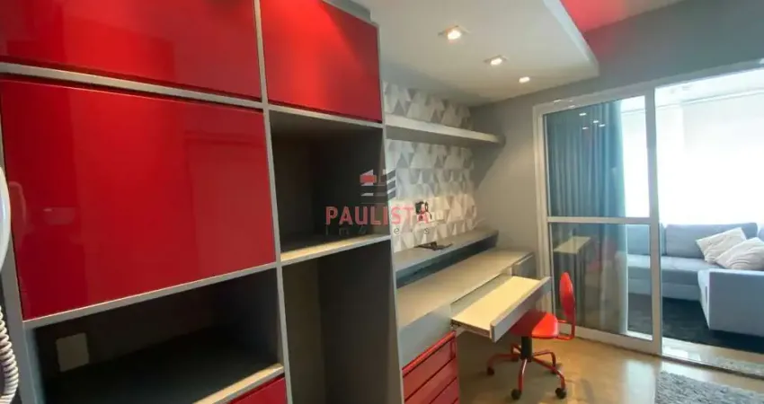 APARTAMENTO STUDIO, FINAMENTE MOBILIADO E DECORADO COM 1 VAGA, LAZER COMPLETO, LOCAL NOBRE.