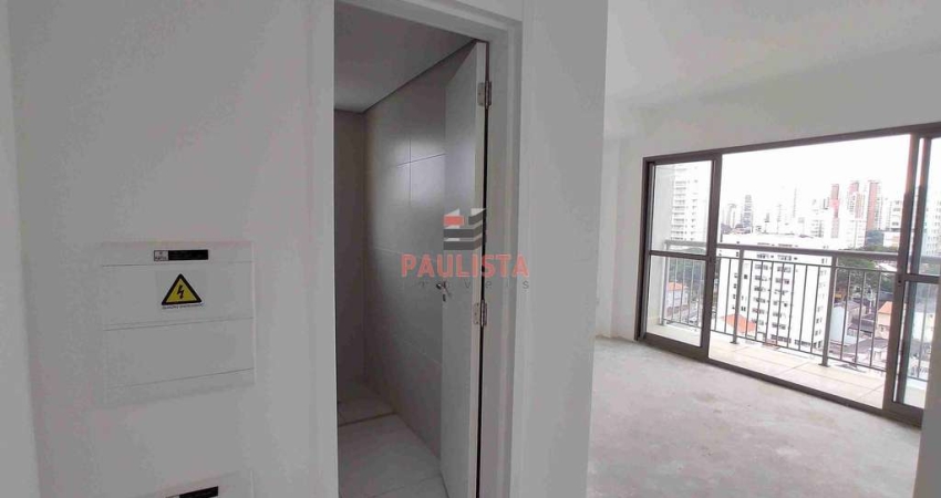 Studio novo com 26 m na Vila Clementino, próximo ao Metrô e Hospital São Paulo.