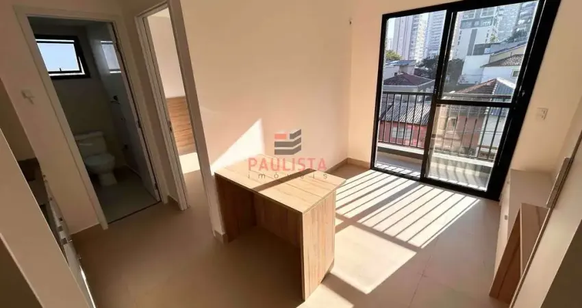 Apartamento LOCACÃO de 27 m2, 1 dormitório com lazer, Perdizes, São Paulo, SP