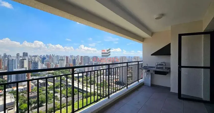 Apartamento à venda 2 dorms (1 suíte) + varanda gourmet com churrasqueira, próx. ao metrô santos-i