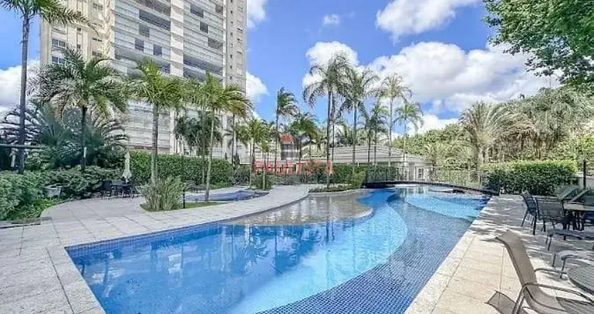Apartamento mobiliado com 222m² com 3 suites, 3 salas, varanda grande gourmet, 4 vagas e depósito,