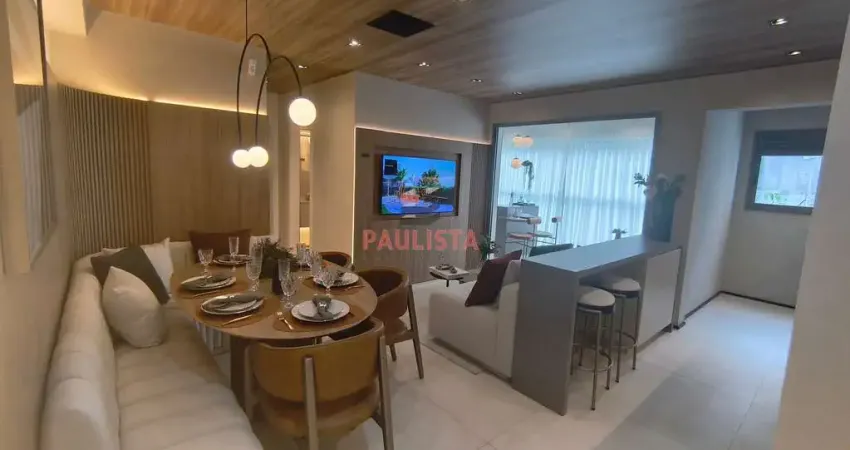 Apartamento à venda 2 dormitórios sendo 1 suíte com 1 vaga, lazer completo, á 3 minutos a pé da est