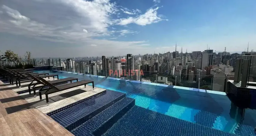 Apartamento para locação com 1 dormitório e 1 vaga na vila mariana, lazer no rooftop + próximo da e