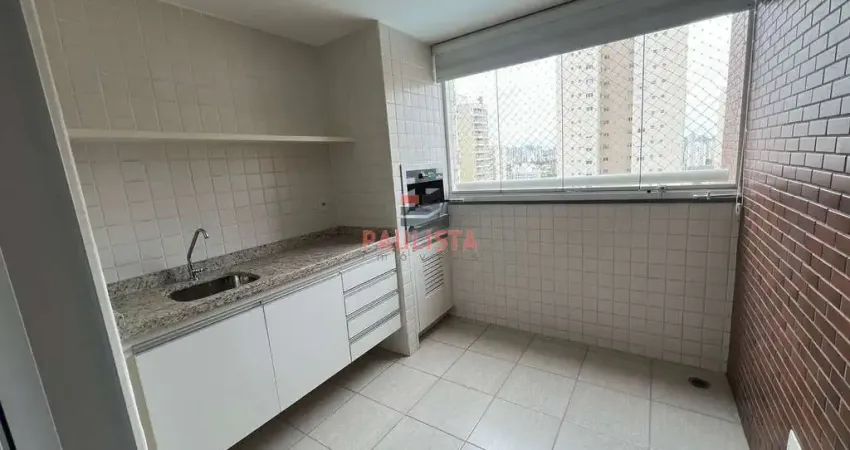 Apartamento para locação 1 dormitório com 1 vaga, varanda gourmet com churrasqueira na saúde próx