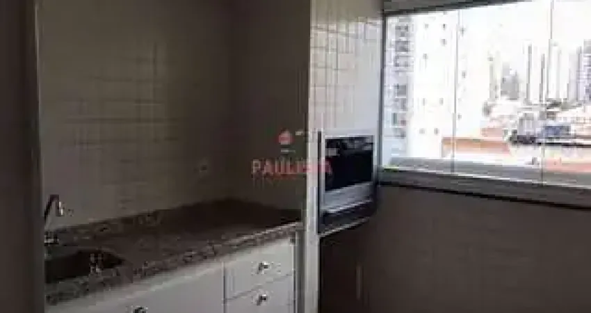 Apartamento para locação e venda com 1 dormitório, varanda gourmet com churrasqueira e 1 vaga de ga