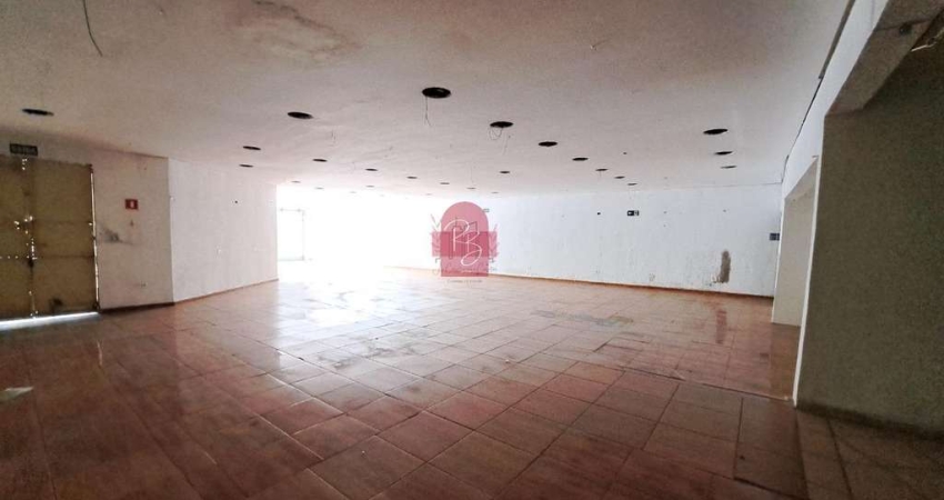 Salão Comercial para Locação em Diadema, Centro, 3 banheiros, 4 vagas